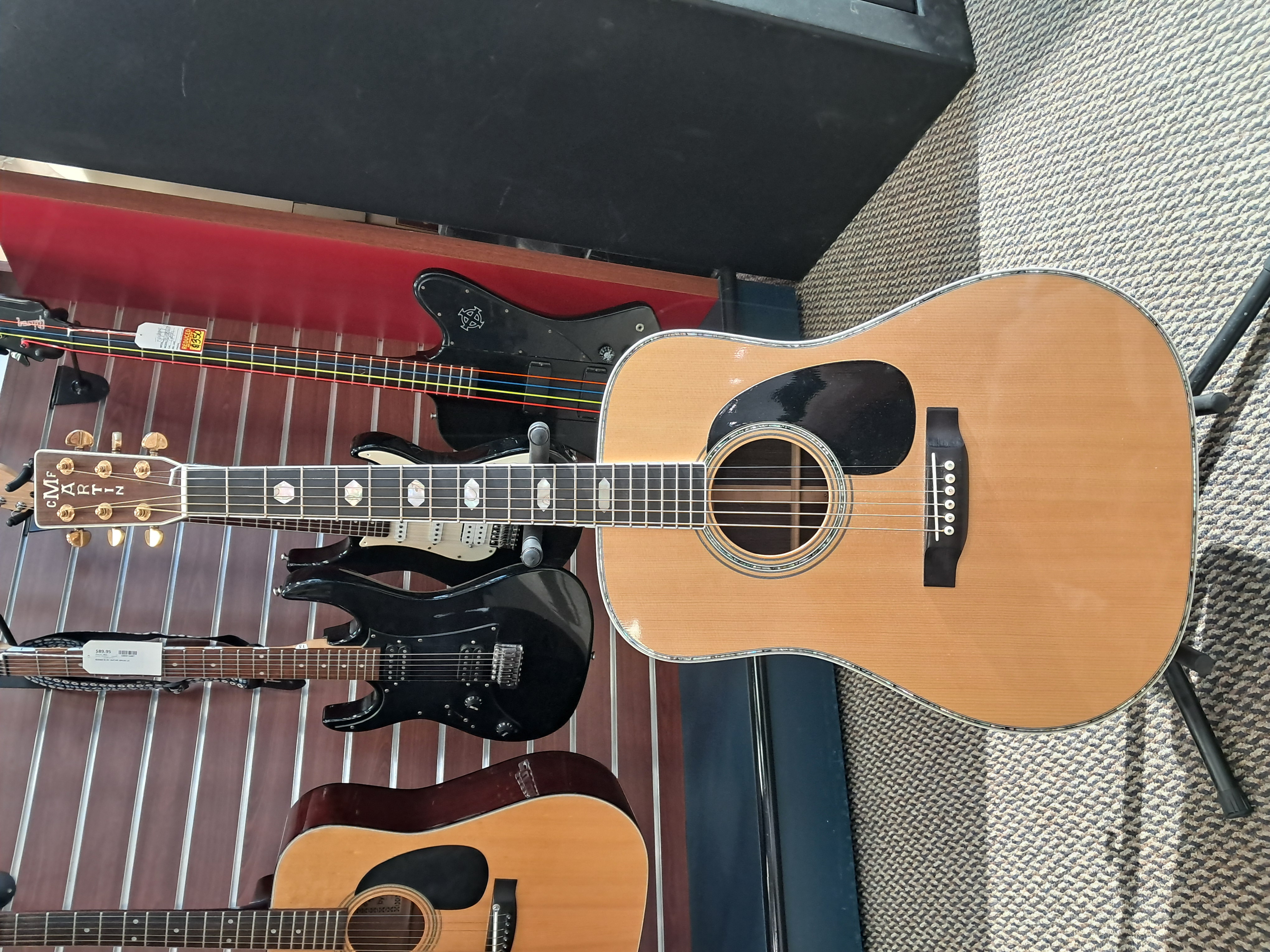 1978 Martin D41 guitar at The Roswell Silver Dollar