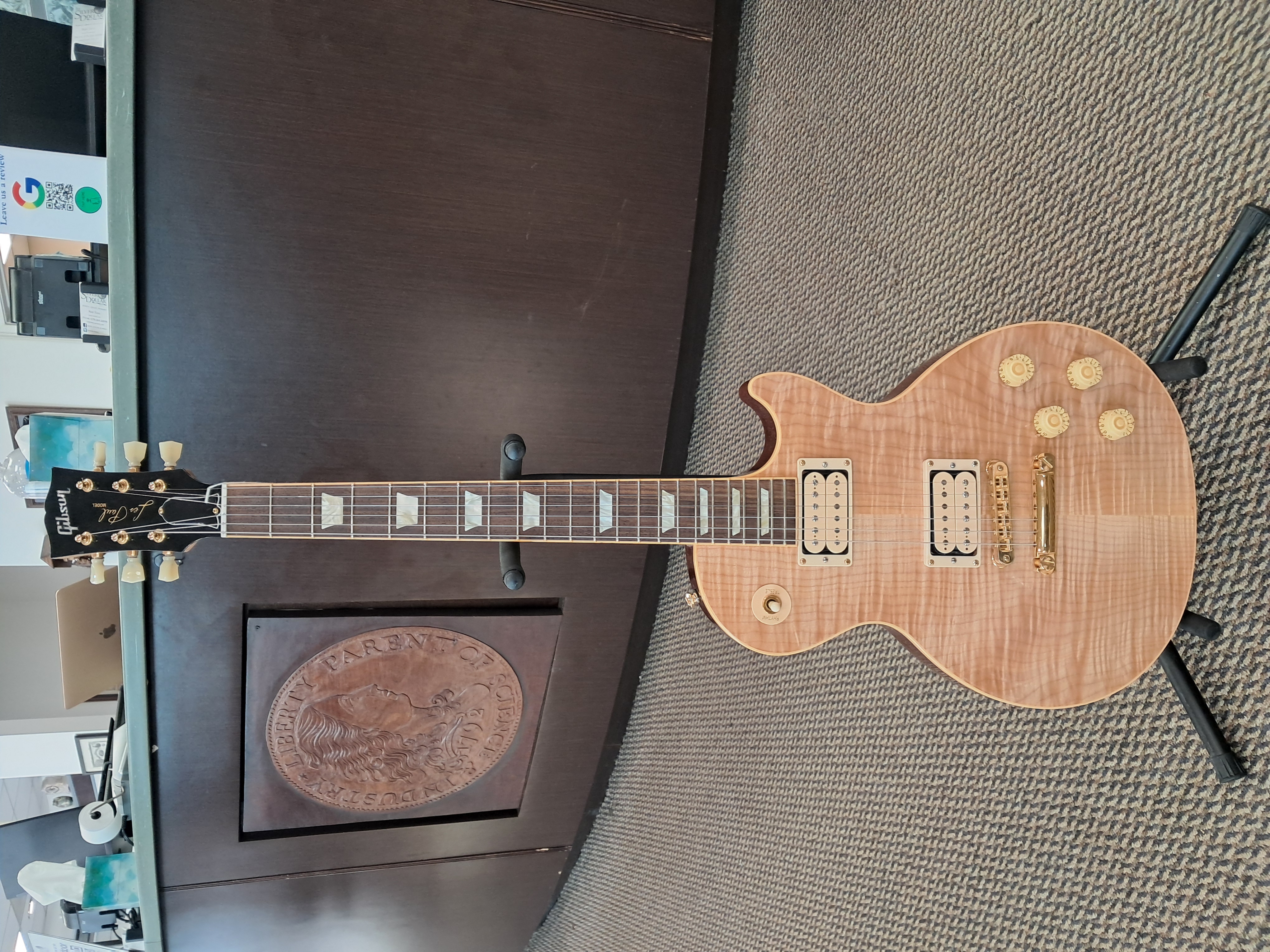 Gibson Les Paul Blonde Beauty guitar at The Roswell Silver Dollar