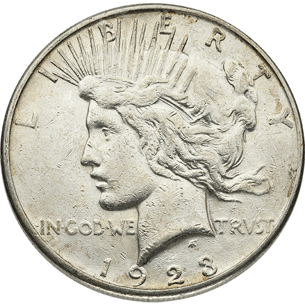 NNC-US-1921-1$-Peace dollar