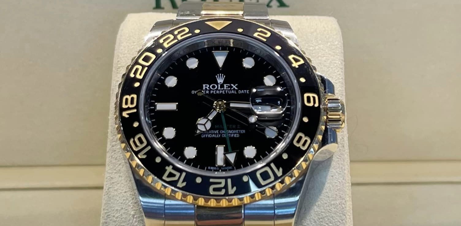 A luxury Rolex watch